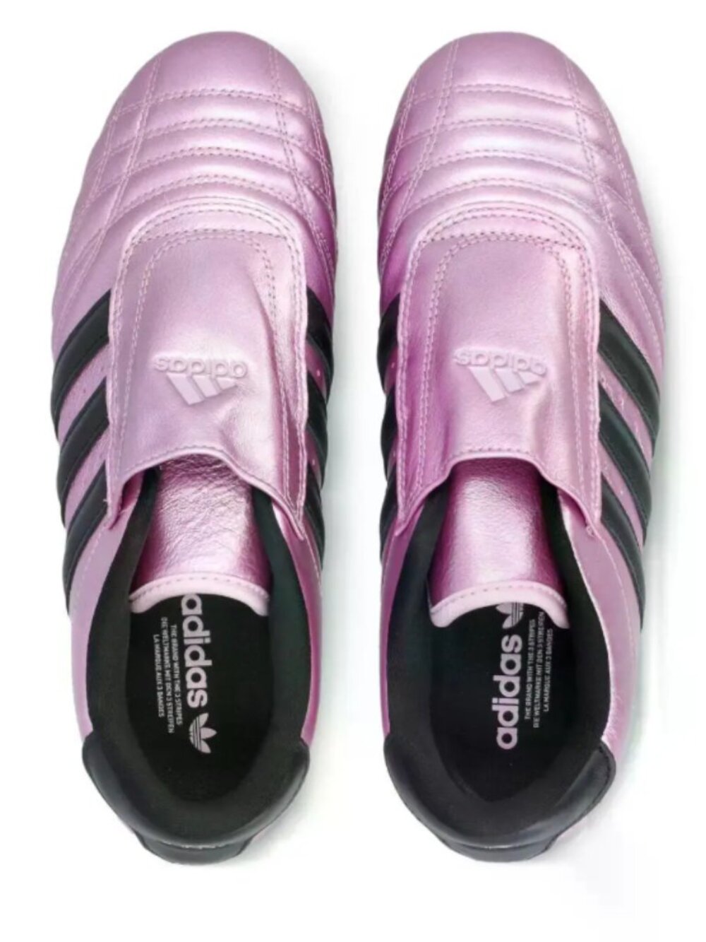 Adidas Taekwondo Slip-on Sneakers | Pink & Black | Size 5 | NWT - Picture 6 of 6